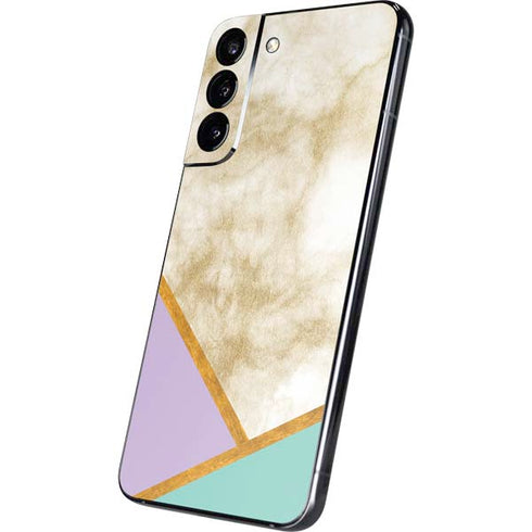 Angled Marble Galaxy S22 Plus Skin